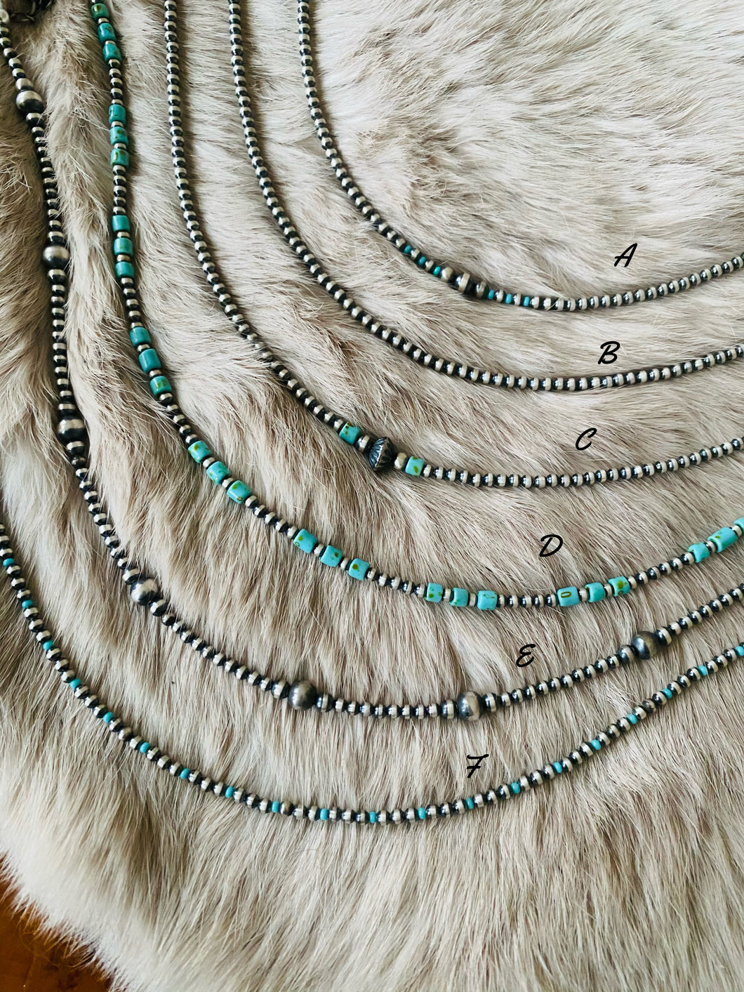 Navajo Pearl Chokers/Necklaces