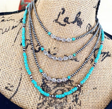 Load image into Gallery viewer, Customizable Navajo Pearl Necklaces *Made to order