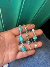 Load image into Gallery viewer, Turquoise Chain Link Bracelets
