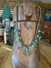 Load image into Gallery viewer, Sonoran Turquoise Petite Squash Blossom
