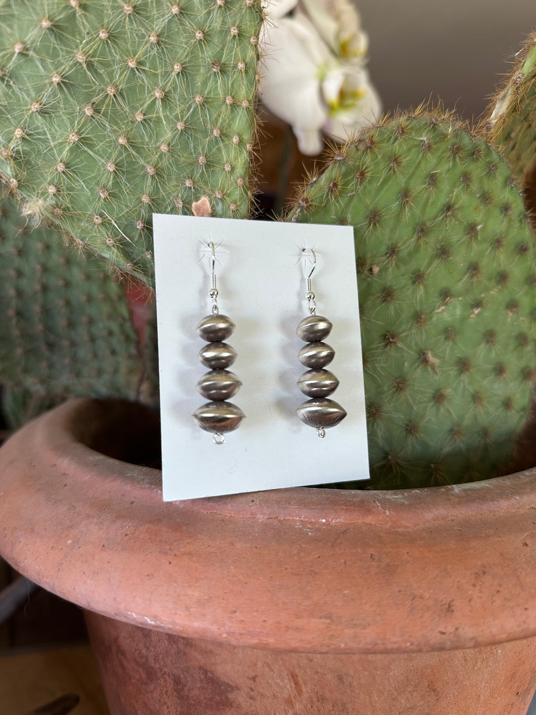 Saucer Pearl Earrings