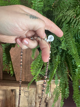 Load image into Gallery viewer, 40&quot; Copper Navajo Pearl Necklace
