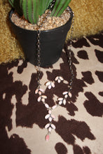 Load image into Gallery viewer, Pink Conch Lariat Set
