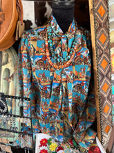 Load image into Gallery viewer, Howdy Hanny Button Up Blouse
