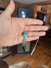 Load image into Gallery viewer, Turquoise Rainfall Necklace
