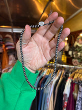 Load image into Gallery viewer, 16" Saucer Navajo Pearl Necklace
