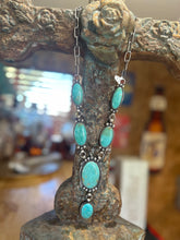 Load image into Gallery viewer, Kingman Turquoise Lariat
