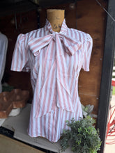 Load image into Gallery viewer, Bow Tie Blouse
