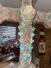 Load image into Gallery viewer, Mixed Turquoise Cluster Necklace
