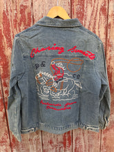 Load image into Gallery viewer, Embroidered Denim Jacket
