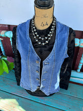 Load image into Gallery viewer, Buckaroo Dark Denim Vest
