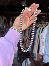 Load image into Gallery viewer, Halwood Stamped Navajo Pearls
