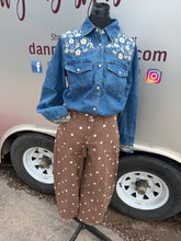 Load image into Gallery viewer, Rodeo Quincy Denim Pearl Snap
