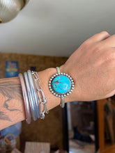 Load image into Gallery viewer, Round Turquoise Cuff
