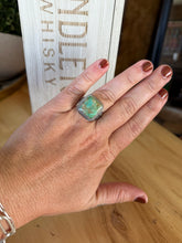 Load image into Gallery viewer, Size 9.5 Blue Gem Turquoise Ring
