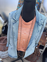 Load image into Gallery viewer, 60&quot; Copper Pearl Necklace
