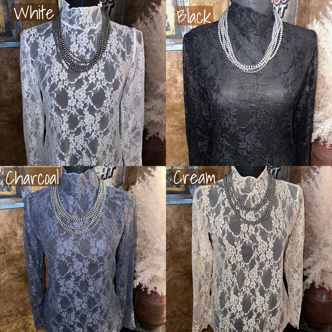 Lace Layering Top