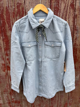 Load image into Gallery viewer, Desert Denim Pearl Snap

