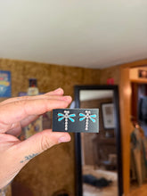 Load image into Gallery viewer, Dragonfly Post Earrings
