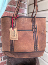 Load image into Gallery viewer, Roswell Cowhide Tote
