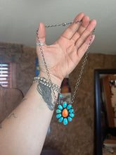 Load image into Gallery viewer, Sunset Cluster Necklace
