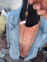 Load image into Gallery viewer, 30&quot; Copper Pearl Necklace
