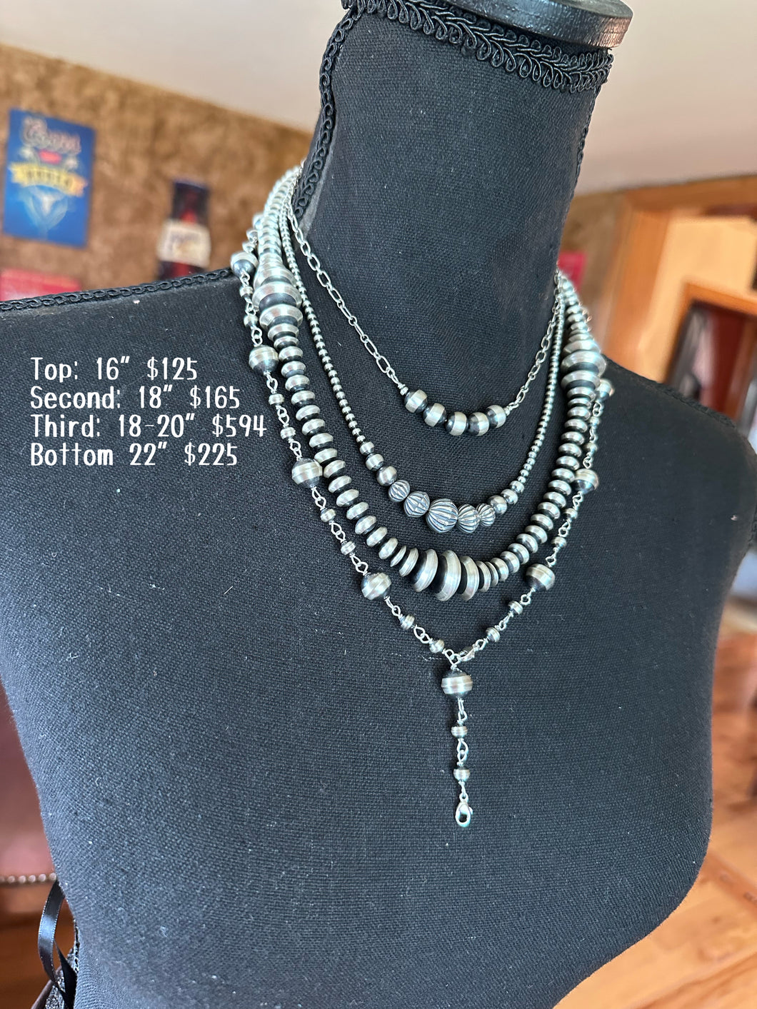Navajo Pearl Necklaces