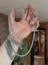 Load image into Gallery viewer, 6mm Saucer Navajo Pearl Necklace
