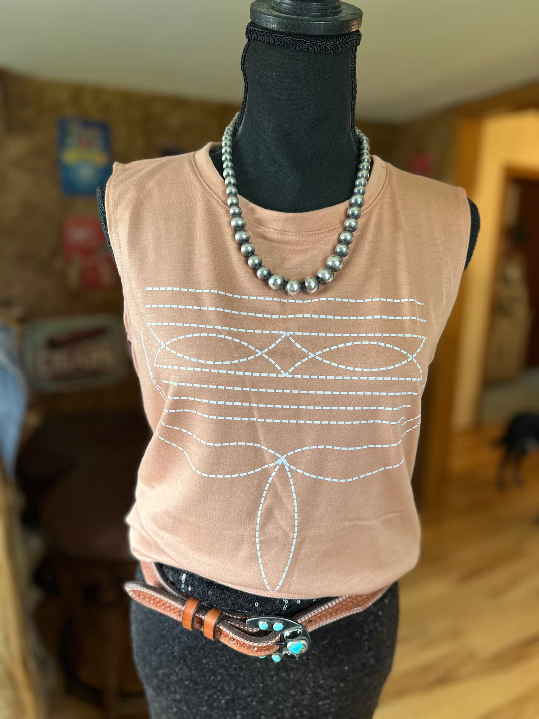 Boot Stitch Tank