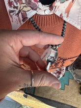 Load image into Gallery viewer, Green Turquoise Blossom Pendant
