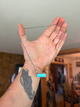 Load image into Gallery viewer, Turquoise Bar Necklace

