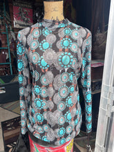 Load image into Gallery viewer, Turquoise Mesh Shirt
