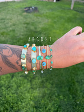 Load image into Gallery viewer, Golden Turquoise Bracelets
