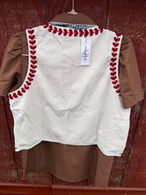 Load image into Gallery viewer, Embroidered Corduroy Vest
