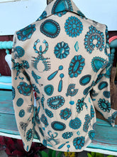 Load image into Gallery viewer, Turquoise Jewel Blazer
