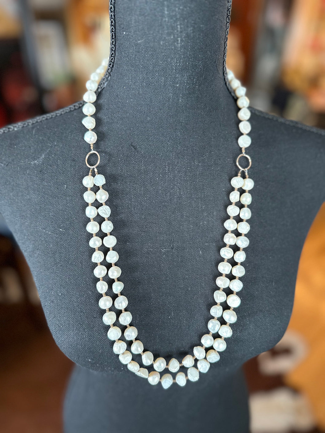 J. Forks Freshwater Pearl Necklace