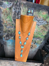 Load image into Gallery viewer, Mine 8 Turquoise Lariat Set
