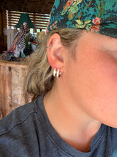 Load image into Gallery viewer, Sterling silver Hoop Earrings

