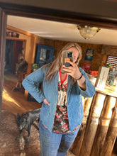 Load image into Gallery viewer, Denim Relaxed Fit Blazers
