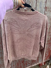 Load image into Gallery viewer, Mauve Cowboy Hat Sweater
