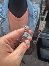 Load image into Gallery viewer, 60&quot; Navajo Pearl and Turquoise Necklace
