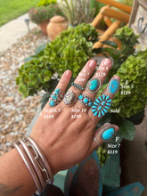 Load image into Gallery viewer, Old Pawn Turquoise Rings
