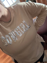 Load image into Gallery viewer, Sequin Cowgirl Crewneck
