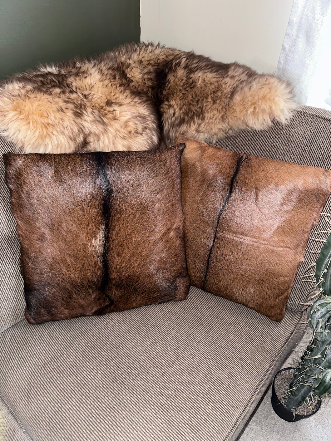 Goat Fur Pillows 18