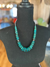 Load image into Gallery viewer, Graduated Turquoise Necklace
