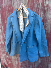 Load image into Gallery viewer, Denim Relaxed Fit Blazers
