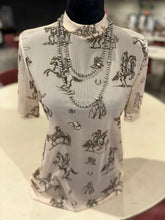Load image into Gallery viewer, Short Sleeve Mesh Top
