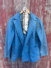 Load image into Gallery viewer, Denim Relaxed Fit Blazers
