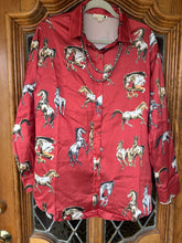 Load image into Gallery viewer, Satin Button Down Blouse
