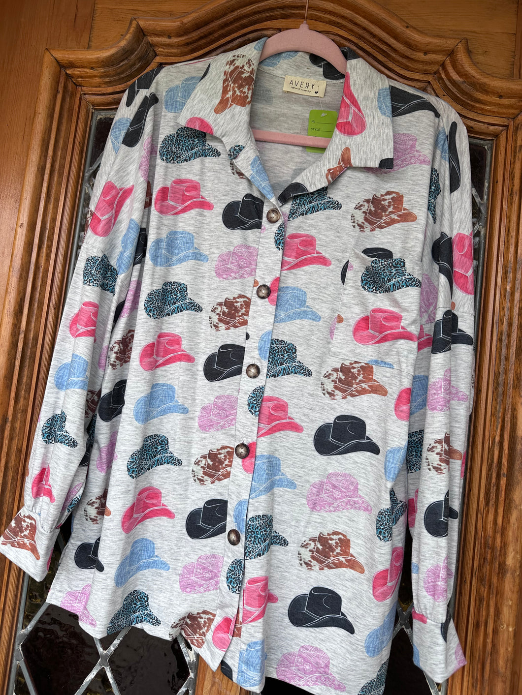 Lightweight Button Down Top